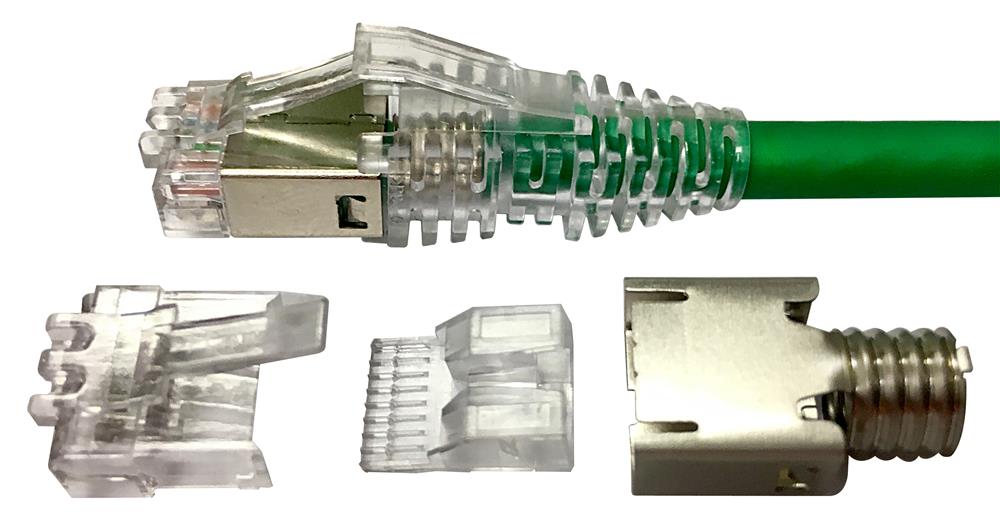 Hạt mạng cat6 3 mảnh