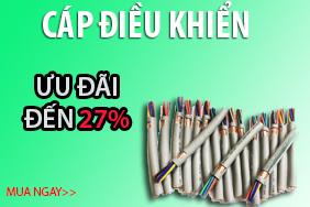 Cáp điều khiển - Chiết khấu lên đến 27%