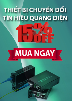 Converter quang - Điện giảm giá tới 15%
