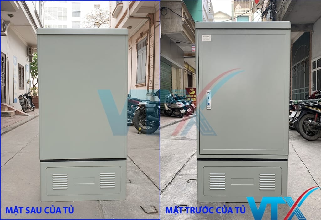 Tủ phối quang ODF 288FO Ngoài trời đầy đủ phụ kiện