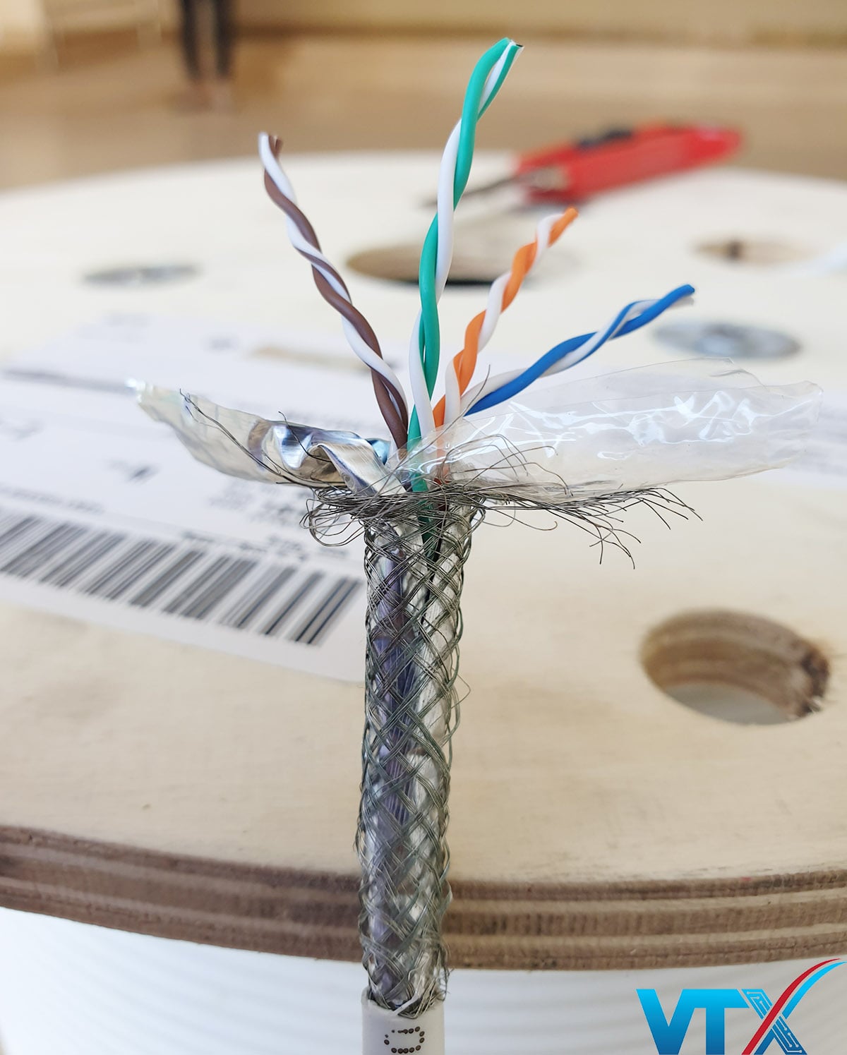 Cáp mạng Commscope Cat5e SFTP 4 Pair