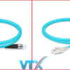 Dây nhảy quang Multimode OM3 50/125μm SC-ST