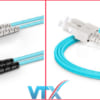 Dây nhảy quang Multimode OM3 50/125μm SC-ST