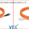 Dây nhảy quang Multimode (MM) OM2 50/125μm SC-ST