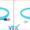 Dây nhảy quang Multimode OM3 50/125μm LC-FC