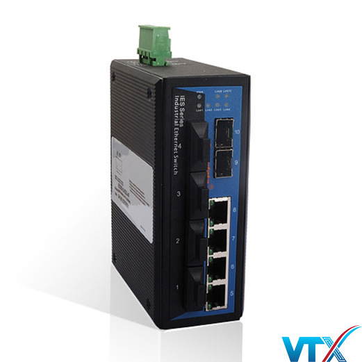 Switch công nghiệp 3Onedata IES2010-2GS-4F