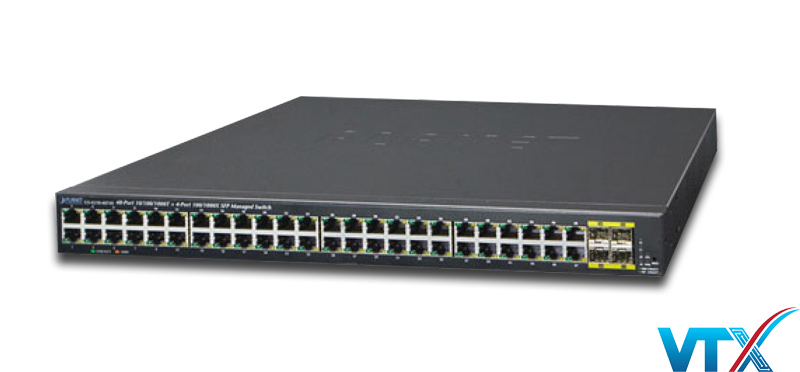 Switch mạng PLANET GS-4210-48T4S