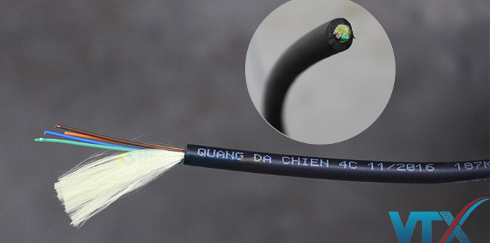Cấu tạo cáp quang dã chiến