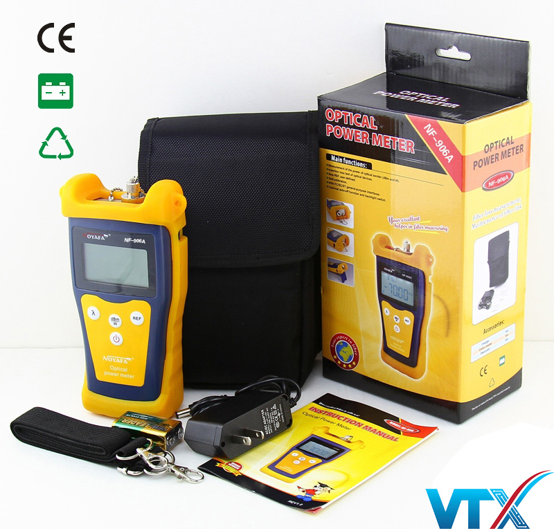 Máy đo công suất quang Noyafa NF-906A