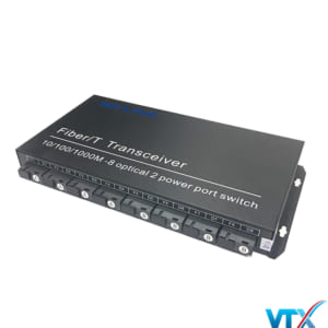 Switch quang8 Cổng SC Holink+2RJ45