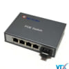 Switch quang PoE 4 LAN +1 port SC