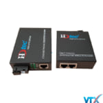 Converter quang A/B ra 2 cổng RJ45 100M