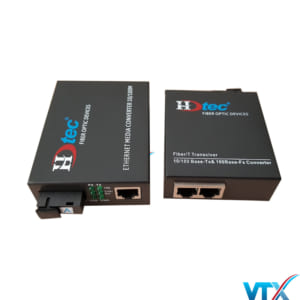 Converter quang A/B ra 2 cổng RJ45 100M