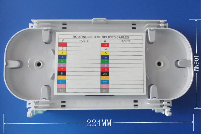 Khay hàn cáp quang 12FO lắp đặt cho ODF