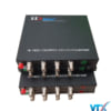 Media converter quang 8 port 1080p rs485 hdtec
