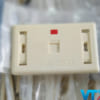 Mặt Wallplate Commscope 1 port chính hãng