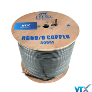 Cáp đồng trục thang máy HDPRO RG59U chính hãng