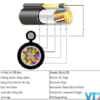 Cáp điện thoại treo ngoài trời