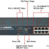 8-port FGSD-1008HPS 10/100Mbps PoE