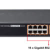 Switch chia mạng PLANET PoE GSW-1600HP