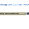 Cáp điều khiển Lapp Kabel 1X2X18AWG 1Pair | PN: 0033002