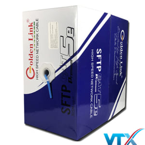 Cáp mạng Golden Link SFTP Cat 5e Chống nhiễu-100m