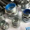 Đầu nối - răng ngoài ống ruột gà lõi thép đủ kích cỡ