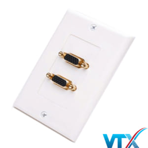 Ổ cắm âm sàn 2 cổng VGA cao cấp