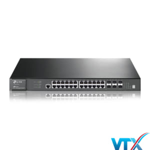 Switch Quản Lý JetStream L3 Stackable 28 port Gigabit | PN: T3700G-28TQ