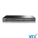 Switch quản lý JetStream 24-port Gigabit L2 + 4 SFP TP-Link |PN: TL-SG3424P