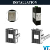 Switch công nghiệp Upcom 4 port RJ45 + 1 port SC | PN:IES405-F