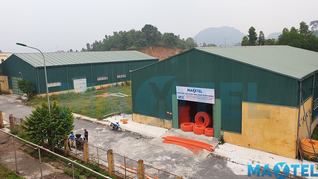 Ống nhựa gân xoắn HDPE Maxtel