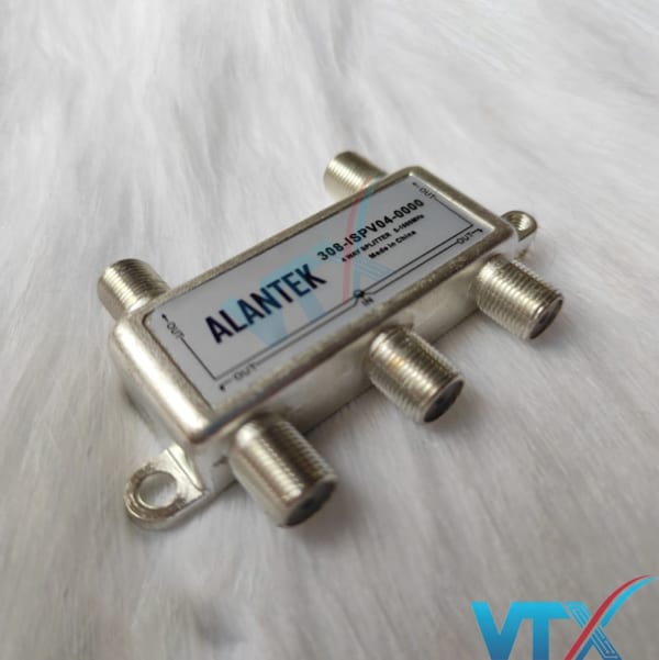 Bộ chia tín hiệu Alantek Spliter 4 cổng 308-ISPV04-0000