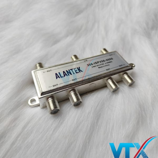 Bộ chia tín hiệu Alantek Spliter 6 cổng 308-ISPV06-0000