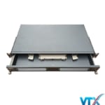 Hộp phối quang ODF Alantek 24 FO lắp rack khay trượt