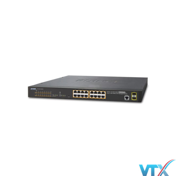 Switch chia mạng PLANET GS-4210-16P2S