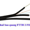 Cáp quang đệm chặt 2FO HDPRO ngoài trời