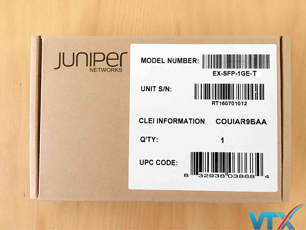 Module SFP RJ45 Juniper Networks EX-SFP-1GE-T SFP