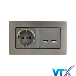 Ổ cắm âm tương Tenko TK-F71-B-108