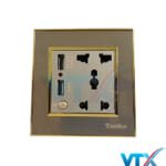 Ổ USB âm tường Tenko TK-F66-B9-45