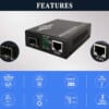 Converter Quang Điện UPCOM Gigabit PN MC201-SFP