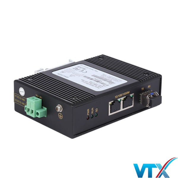 Converter quang công nghiệp Upcom PN: IMC102G-GS