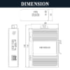 Converter quang công nghiệp Upcom PN: IMC102G-GS