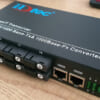 Switch quang HDTEC 8 Cổng SC+ 2 Cổng RJ45 10/100/1000Mbps