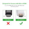 Cáp chuyển đổi Micro HDMI to VGA+HDMI + Audio Ugreen UG-30355