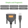 Cáp máy in USB to LPT DB25 Ugreen 20224