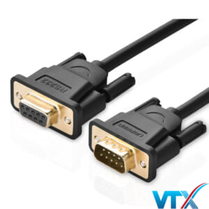 Cáp nối thẳng DB RS232 dương sang âm 1,5M Ugreen 20145