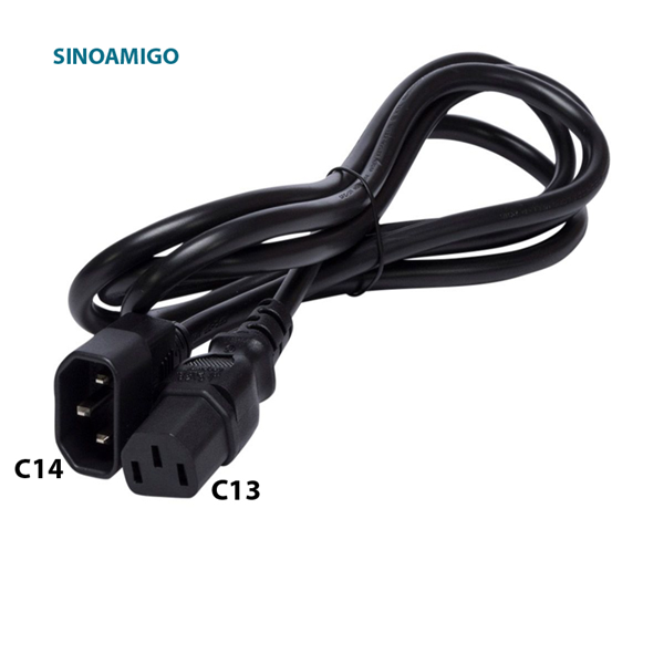 Dây nguồn chuẩn C13 C14 lõi 3x1.5mm2
