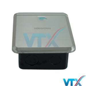 Ổ cắm âm sàn nắp trượt Sino Amigo SHP-2MS