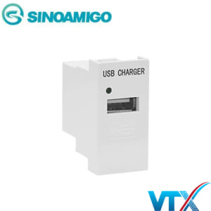 Ổ cắm sạc 1 cổng USB Sino Amigo F21-C2
